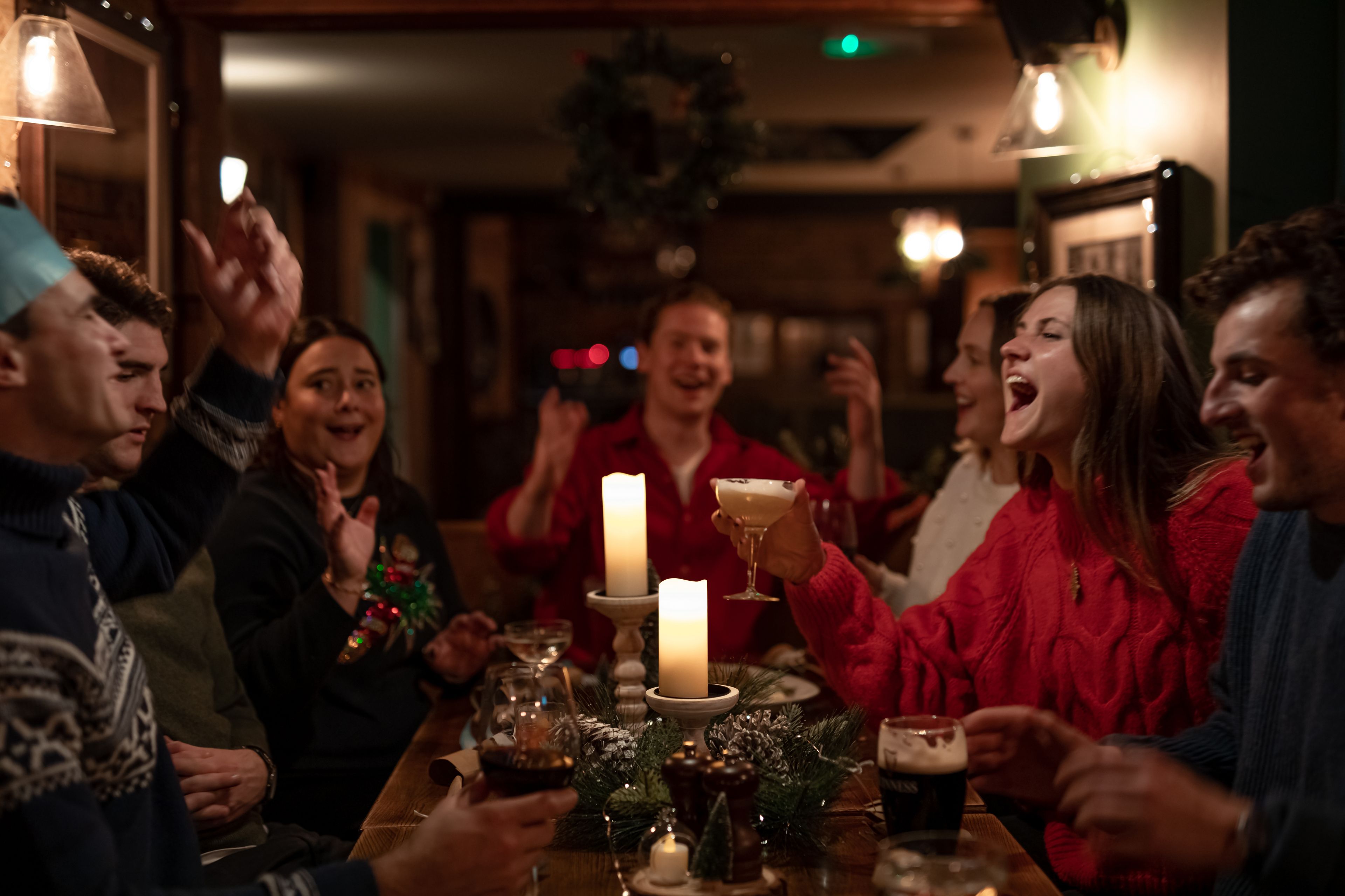 Good friends, festive food and plenty to celebrate at The Hope & Anchor.